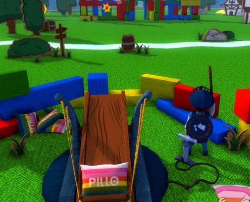 Pillo Pillopult Kiddy game