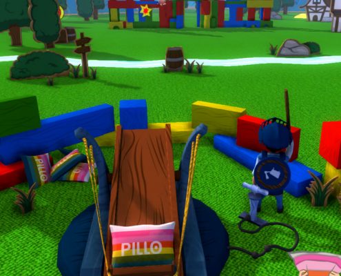 Pillo Pillopult Kiddy game